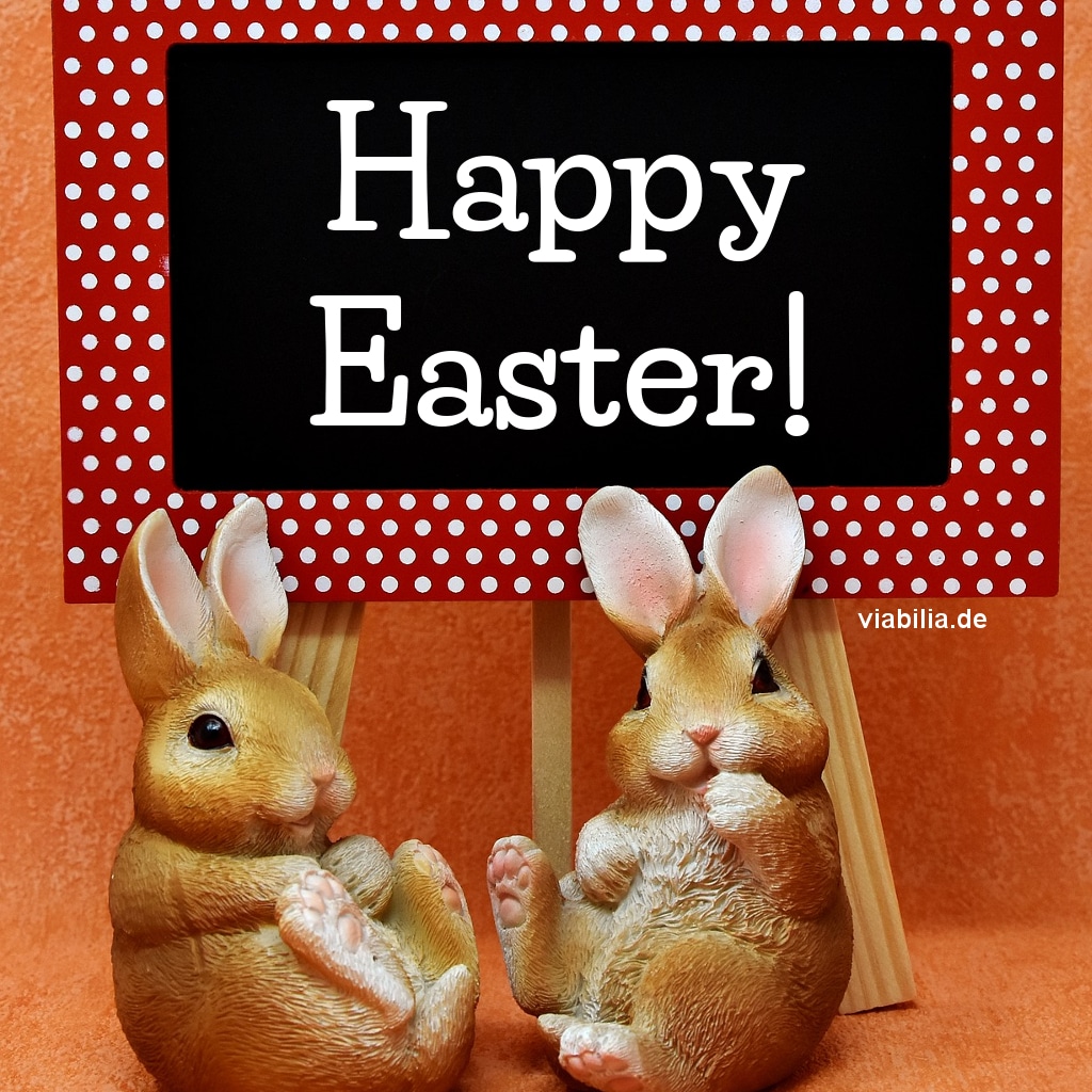 Englischer Ostergruß: Happy Easter!