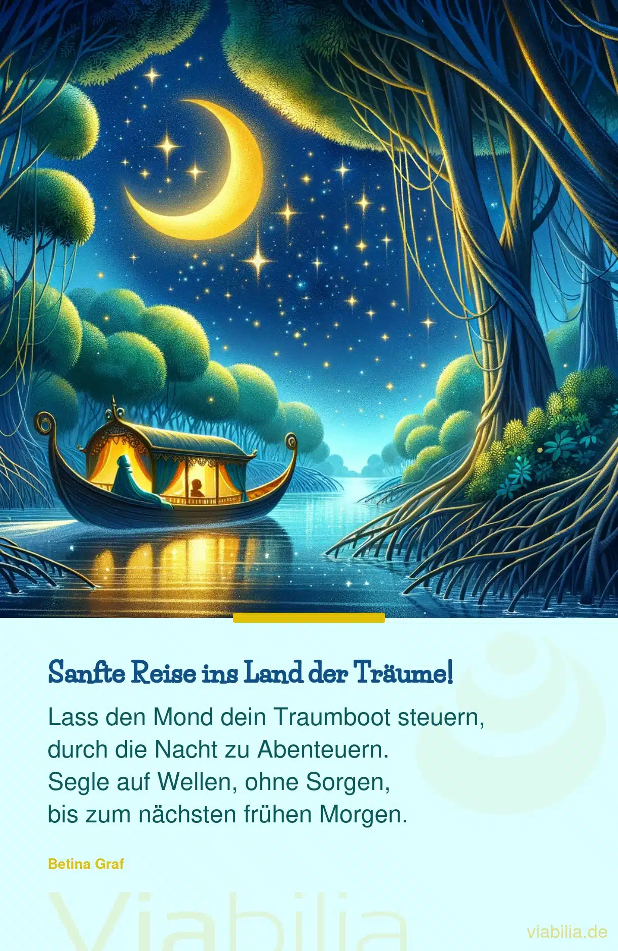 Gute Nacht Gedicht für Kinder: sanfte Reise ins Land der Träume Gute Nacht Gedicht für Kinder: sanfte Reise ins Land der Träume