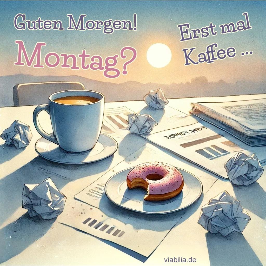 Guten Morgen Grüße Montag