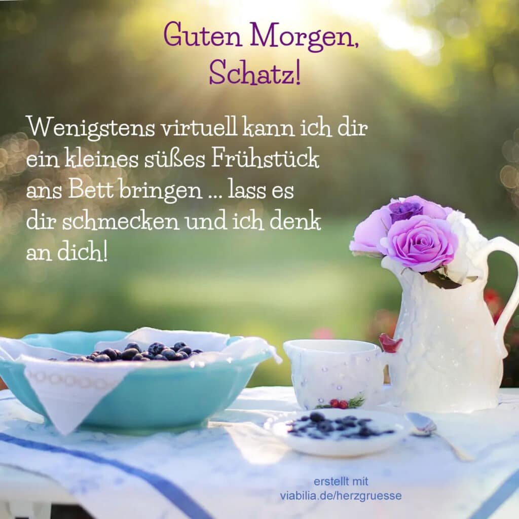 Guten Morgen, Schatz