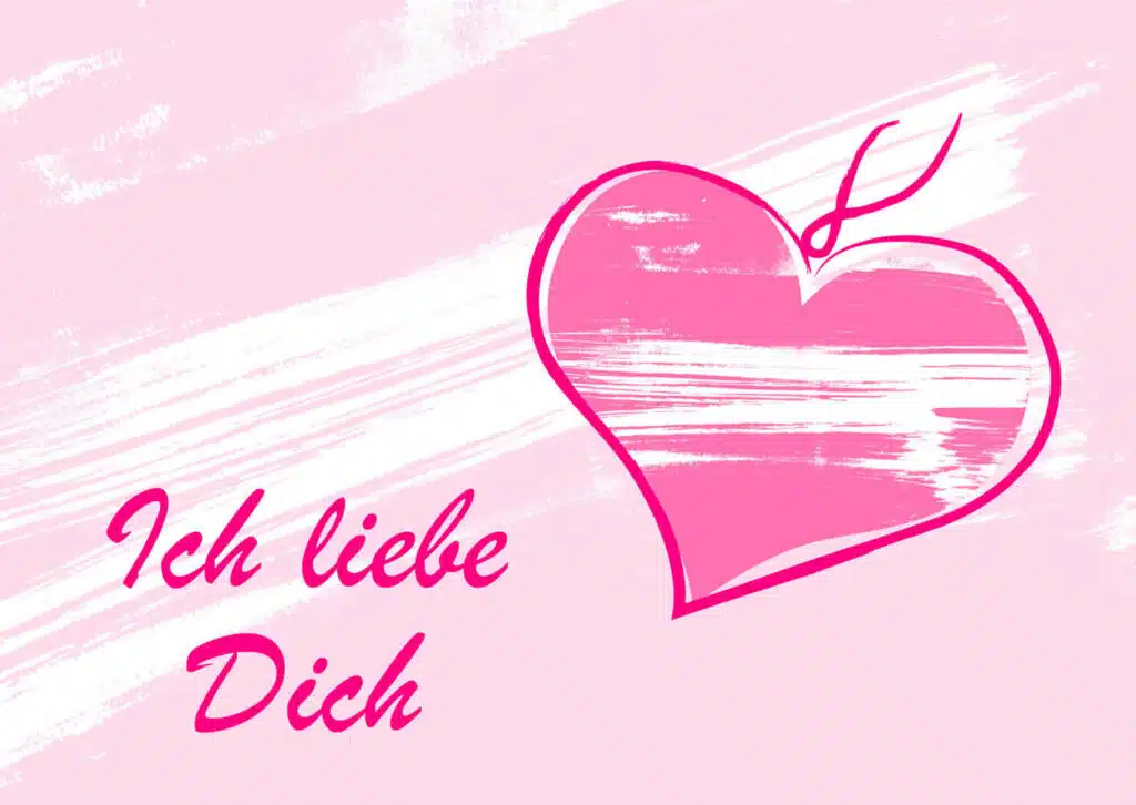 Valentinstag-Bild: Ich liebe dich mit He5rz