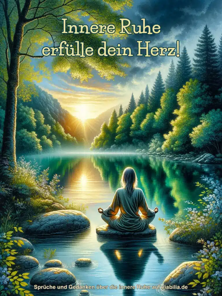 Guter Wunsch zur inneren Ruhe Guter Wunsch zur inneren Ruhe