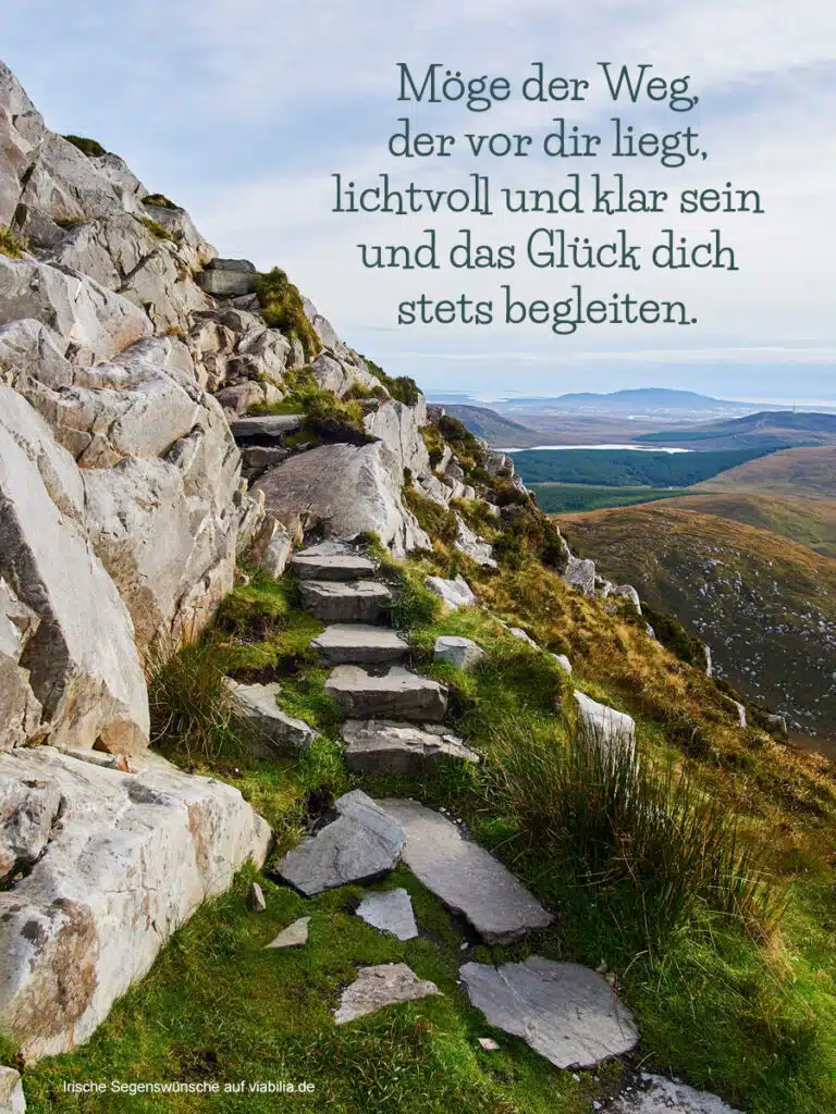 Irische Segenswünsche auf dem Lebensweg Irische Segenswünsche auf dem Lebensweg