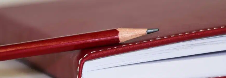 Stift und Kladde