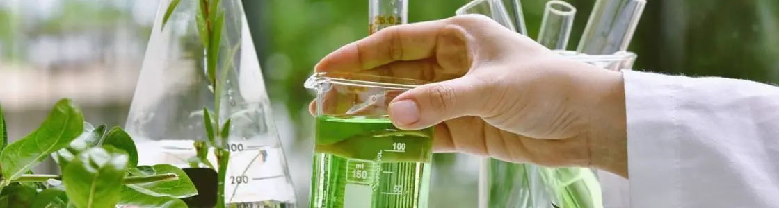 Chemielabor im Grünen