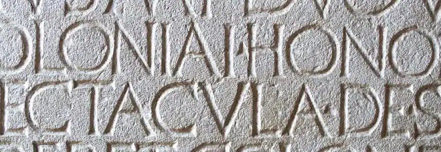 lateinische Inschrift