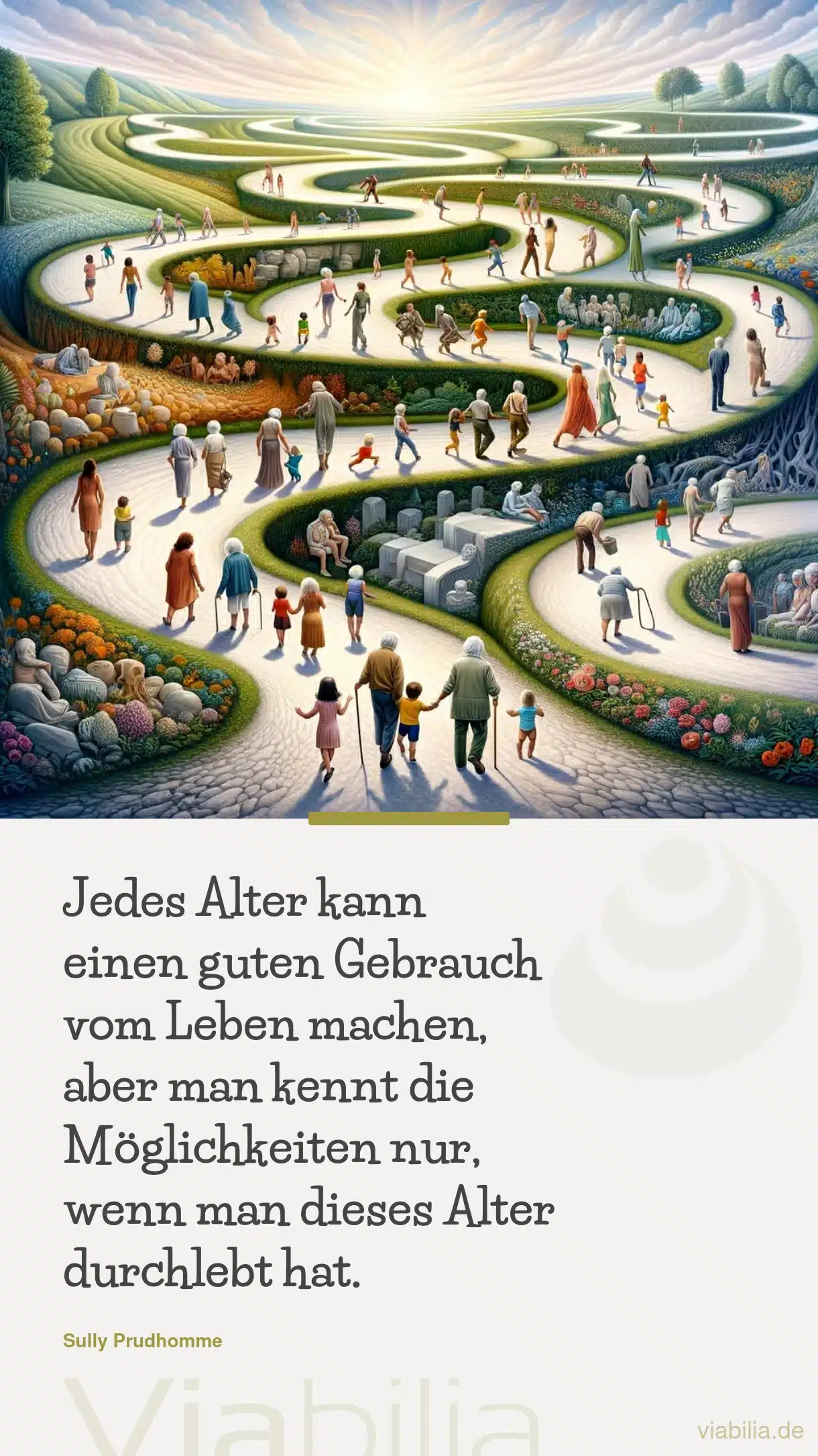 Aufmunternde Sprüche über das Älterwerden + schöne Bilder