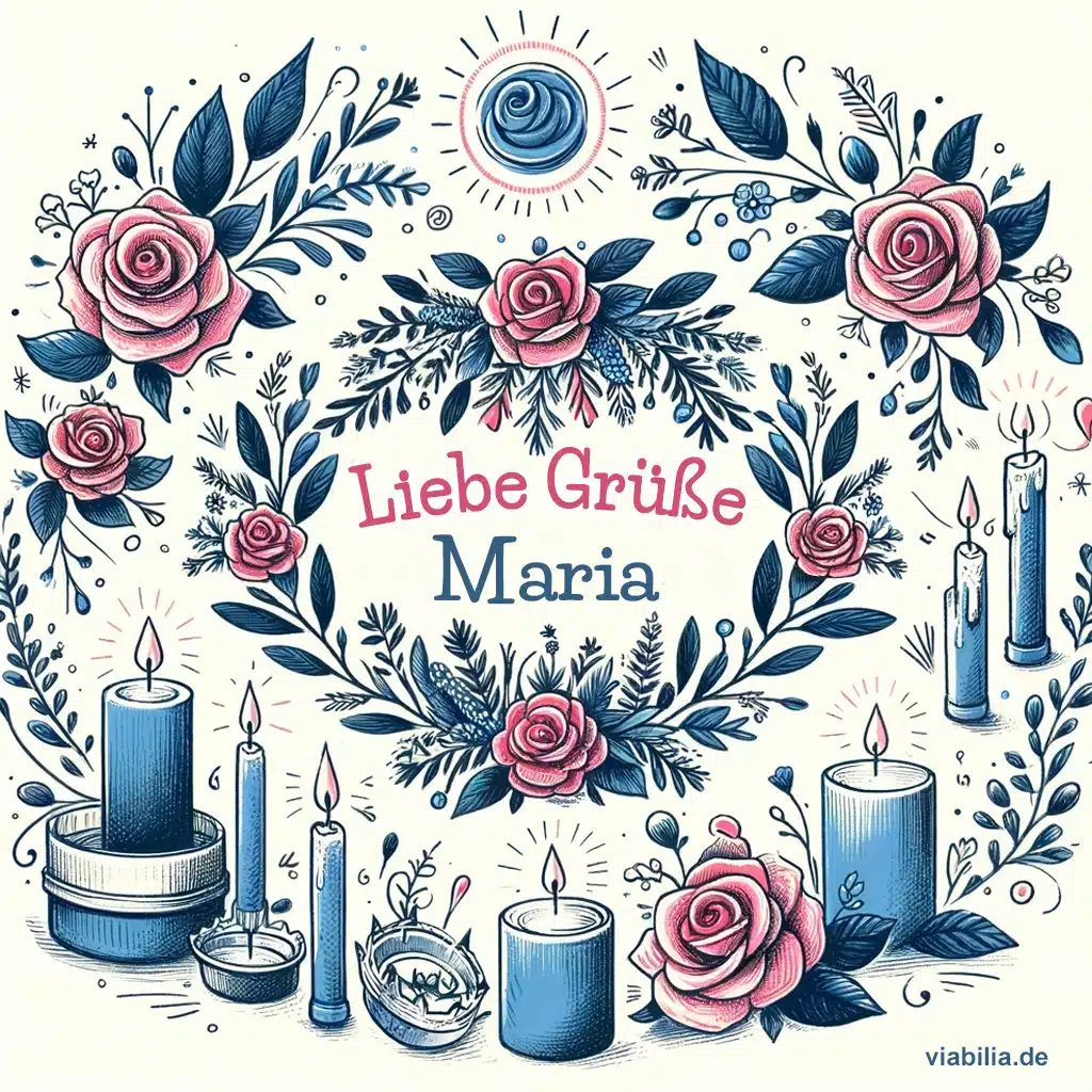 Liebe Grüße Maria Liebe Grüße Maria