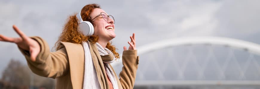 Musik hören kann Kraft geben