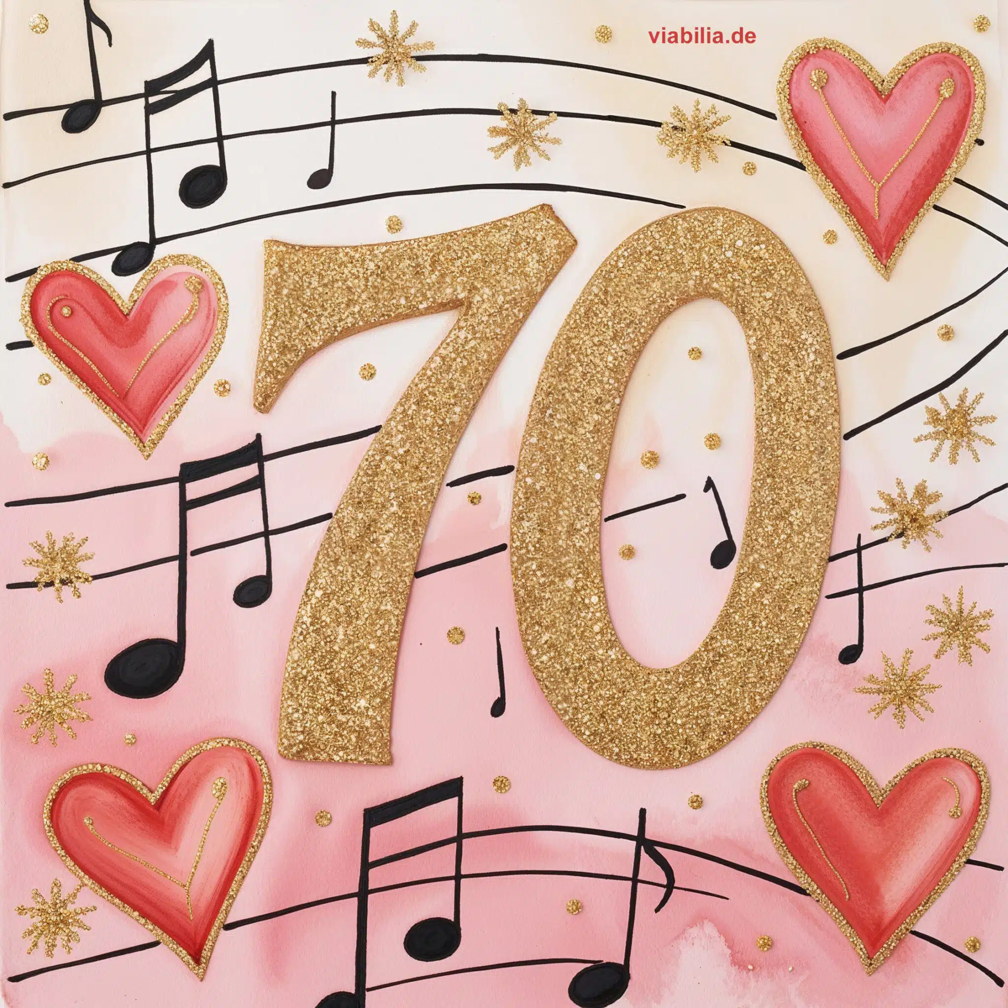 Herzliche musikalische Glückwünsche zum 70. Geburtstag