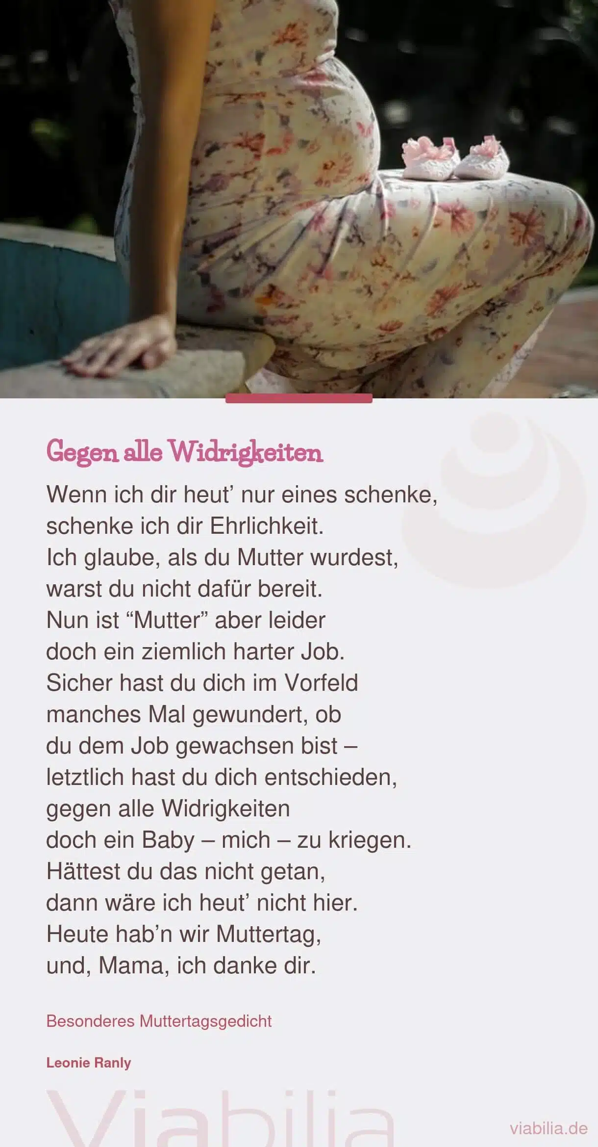 Muttertagsgedicht 
