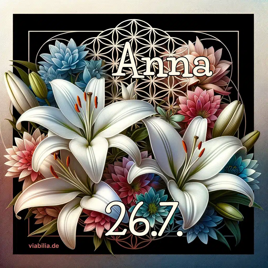 Namenstag Anna am 26.7.