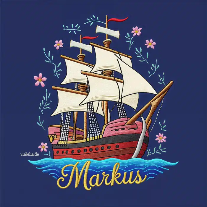 Namenstag Markus mit Schiff Namenstag Markus mit Schiff