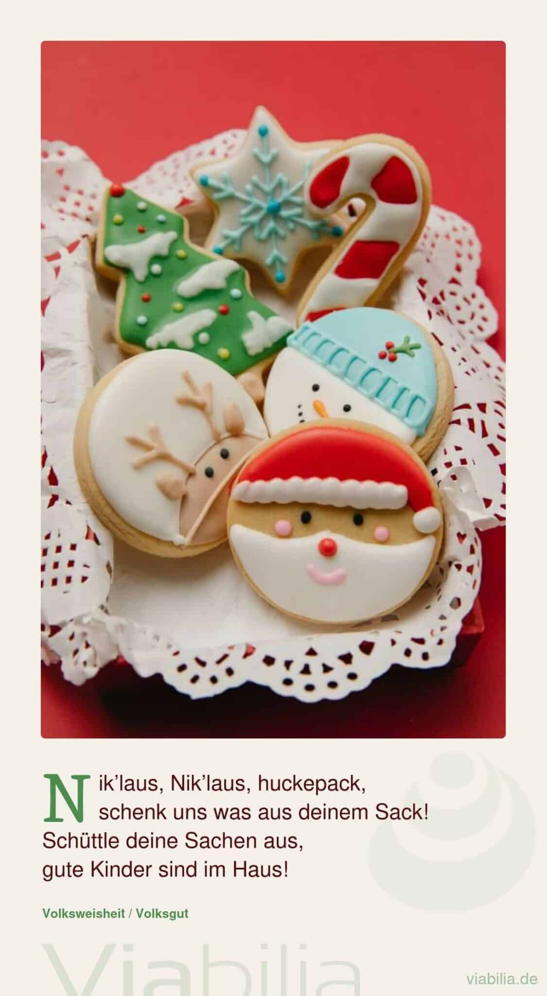 Kurzes Nikolausgedicht: Nikolaus, schenk uns was Kurzes Nikolausgedicht: Nikolaus, schenk uns was