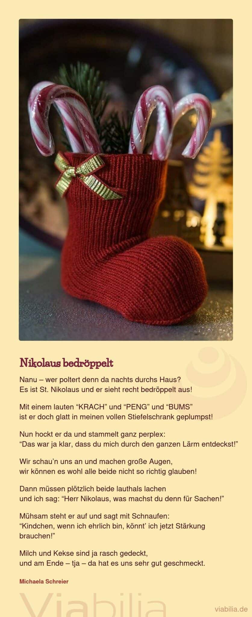 Nikolaussprüche und Nikolausgrüße für WhatsApp