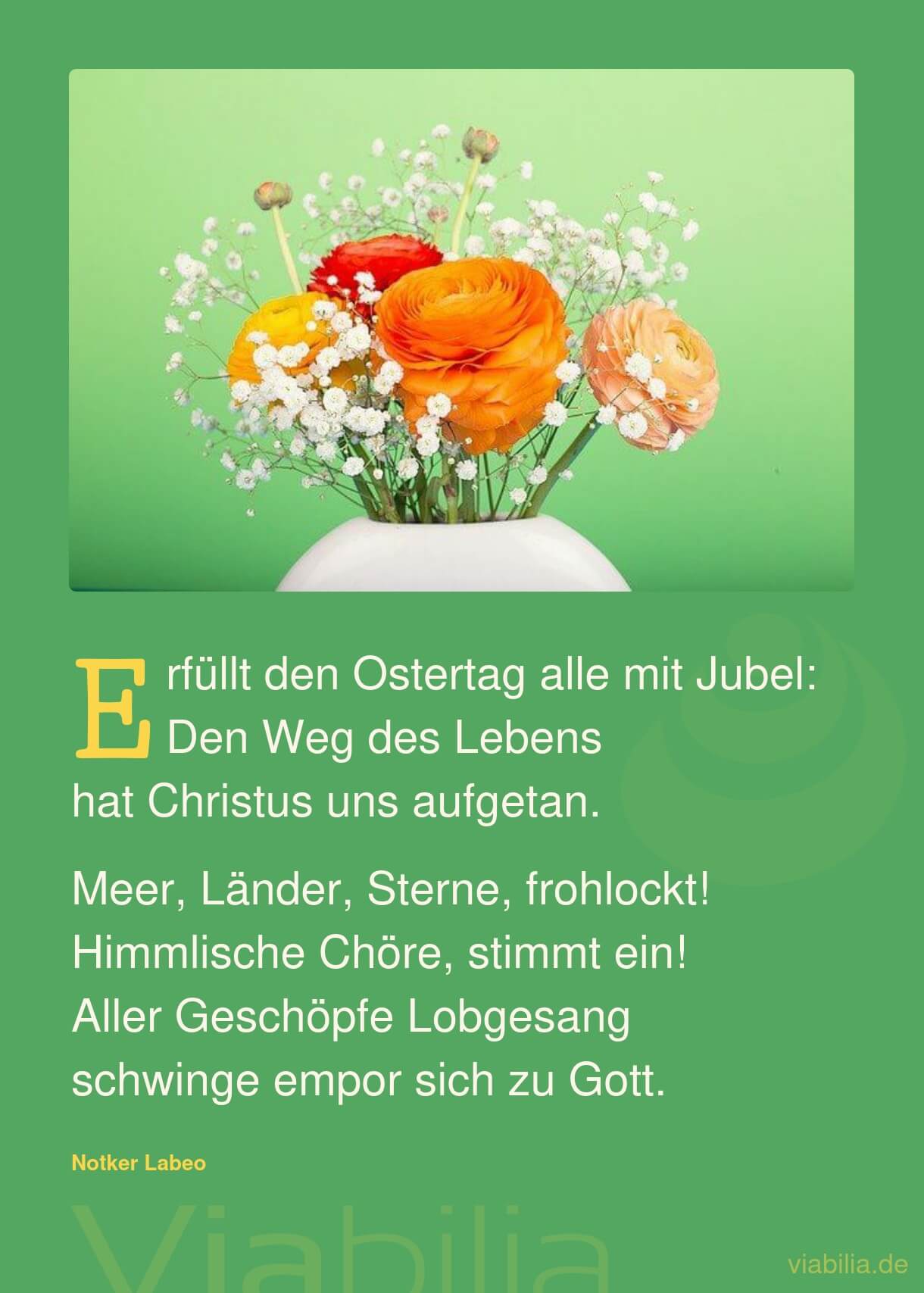 Ostergedicht: ein Ostertag voller Jubel Ostergedicht: ein Ostertag voller Jubel