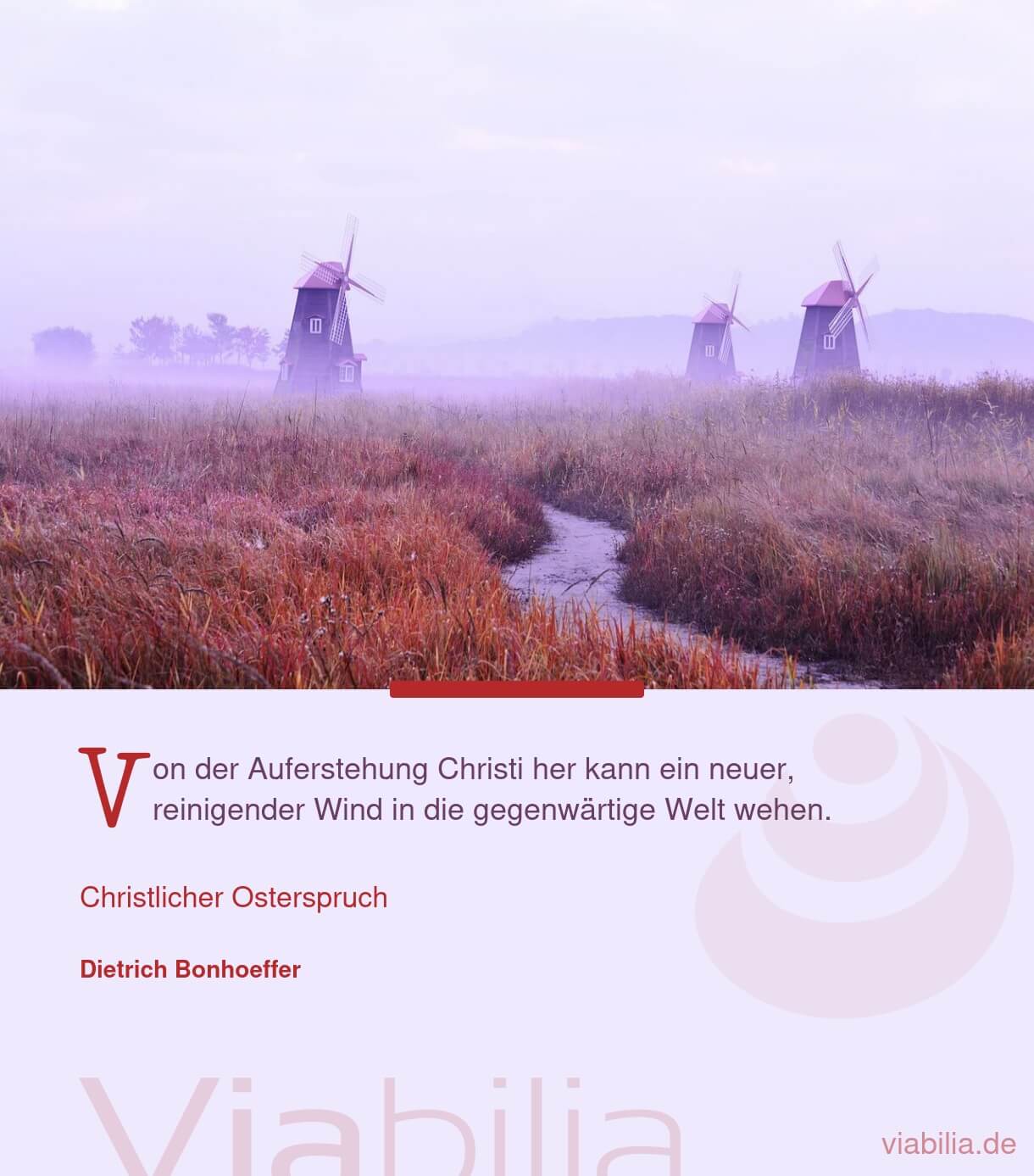 Ostern als Erneuerung, als reinigender Wind Ostern als Erneuerung, als reinigender Wind
