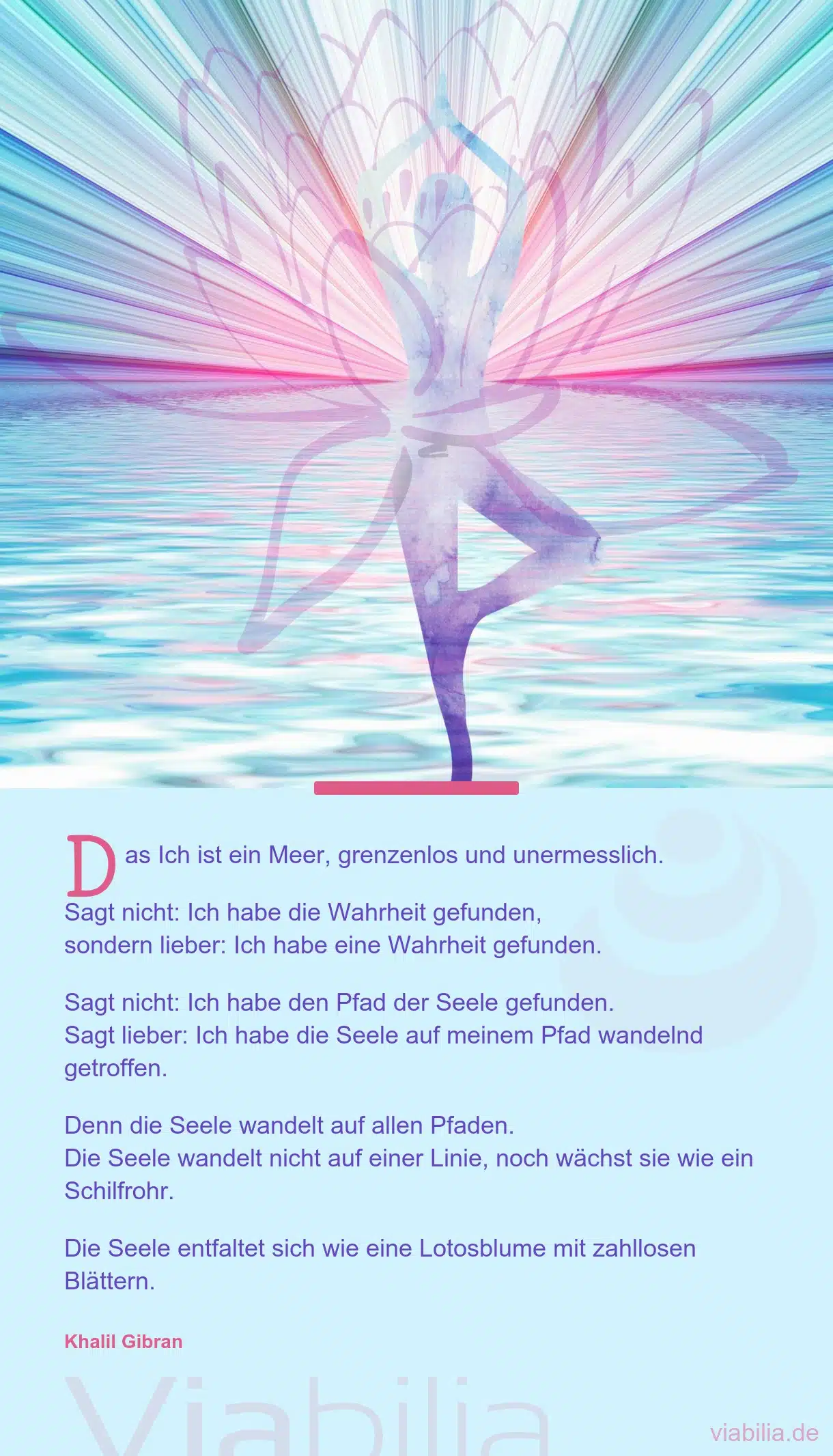 Spirituelle Gedanken über die Seele