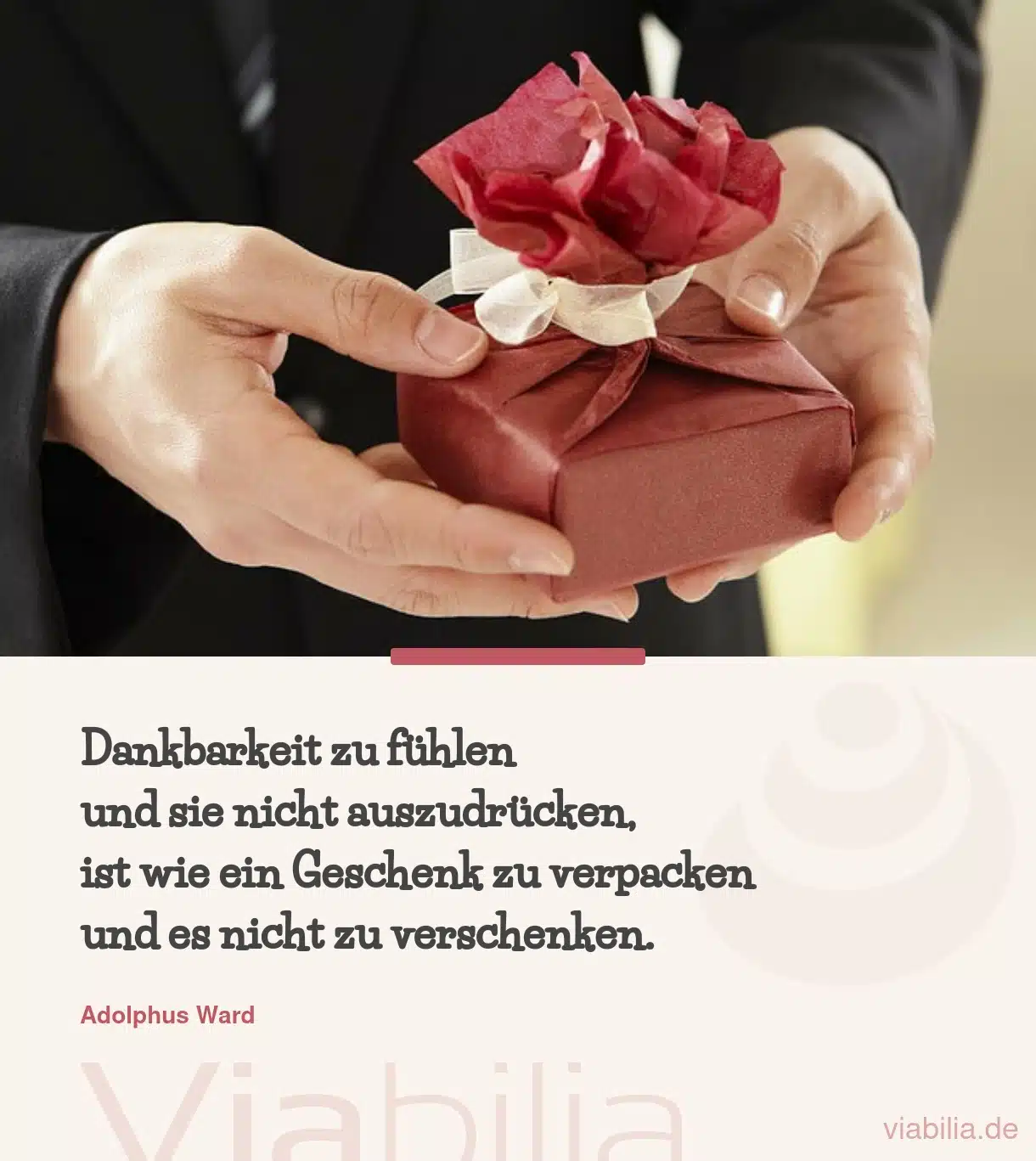 Spruch Dankbarkeit fühlen und ausdrücken