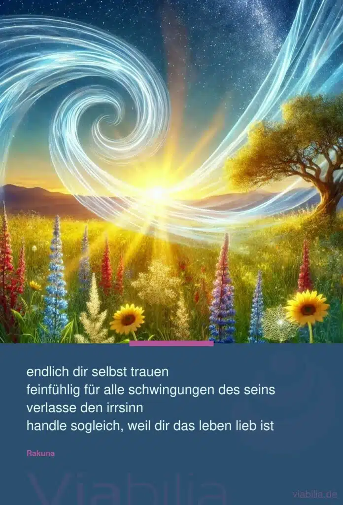 Rakuna Spruch über Selbstvertrauen