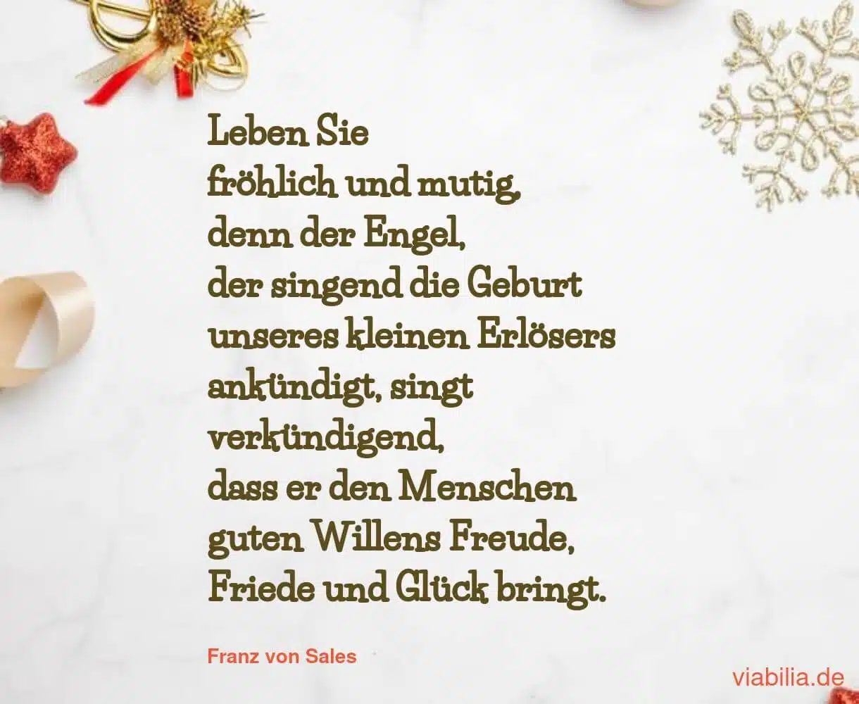 Kurze und besinnliche Weihnachtssprüche mit schönen Bildern