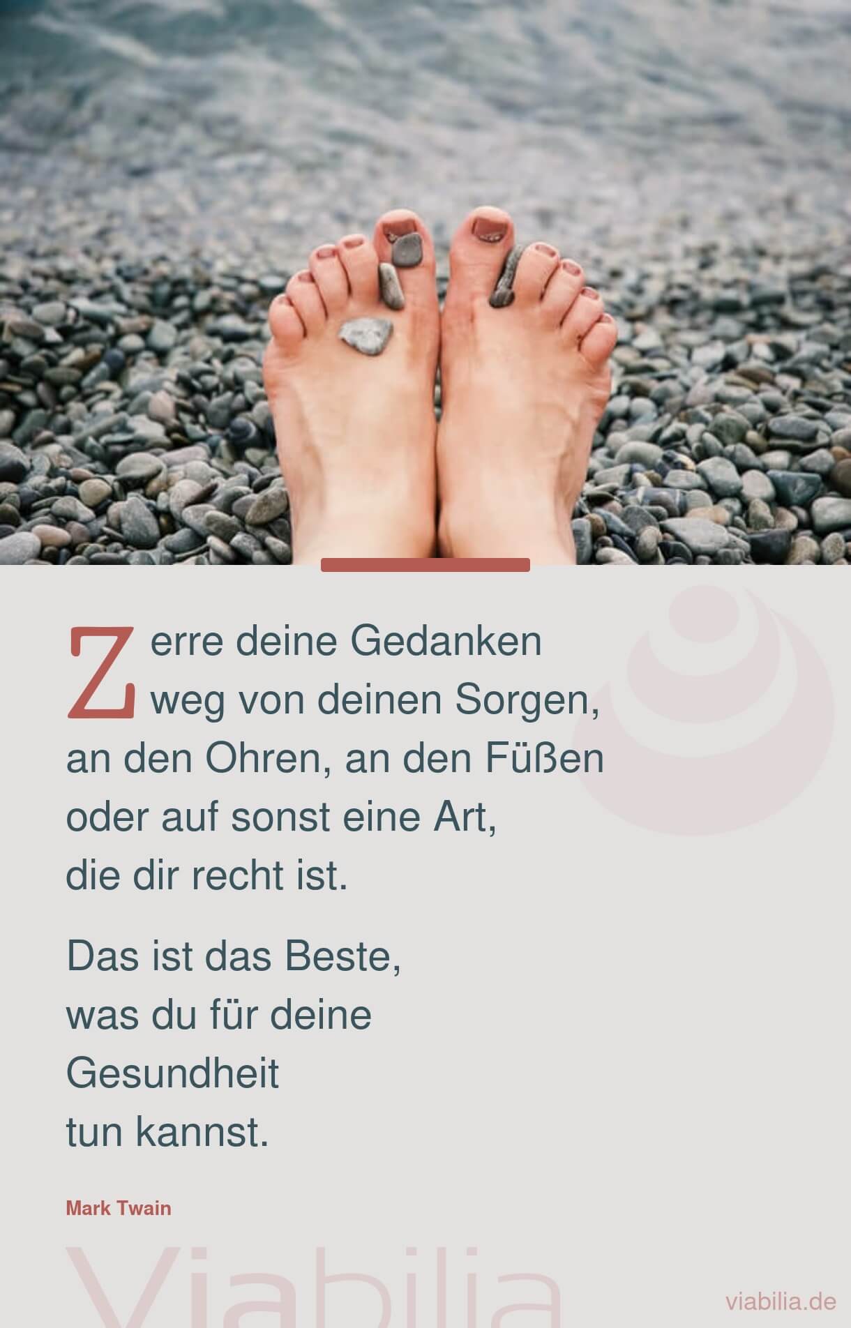 Spruch über die Gedanken und Sorgen