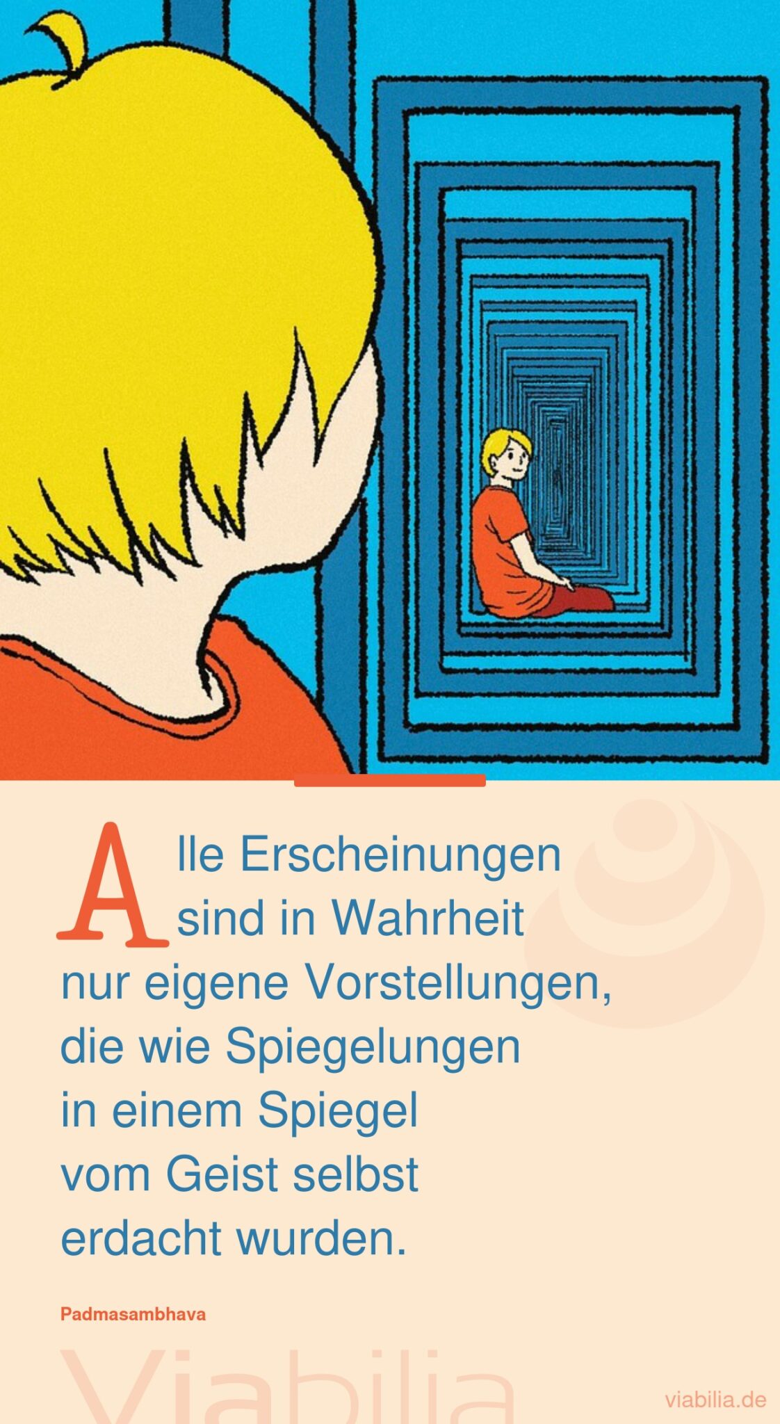 Spruch über Erscheinungen und unseren Geist