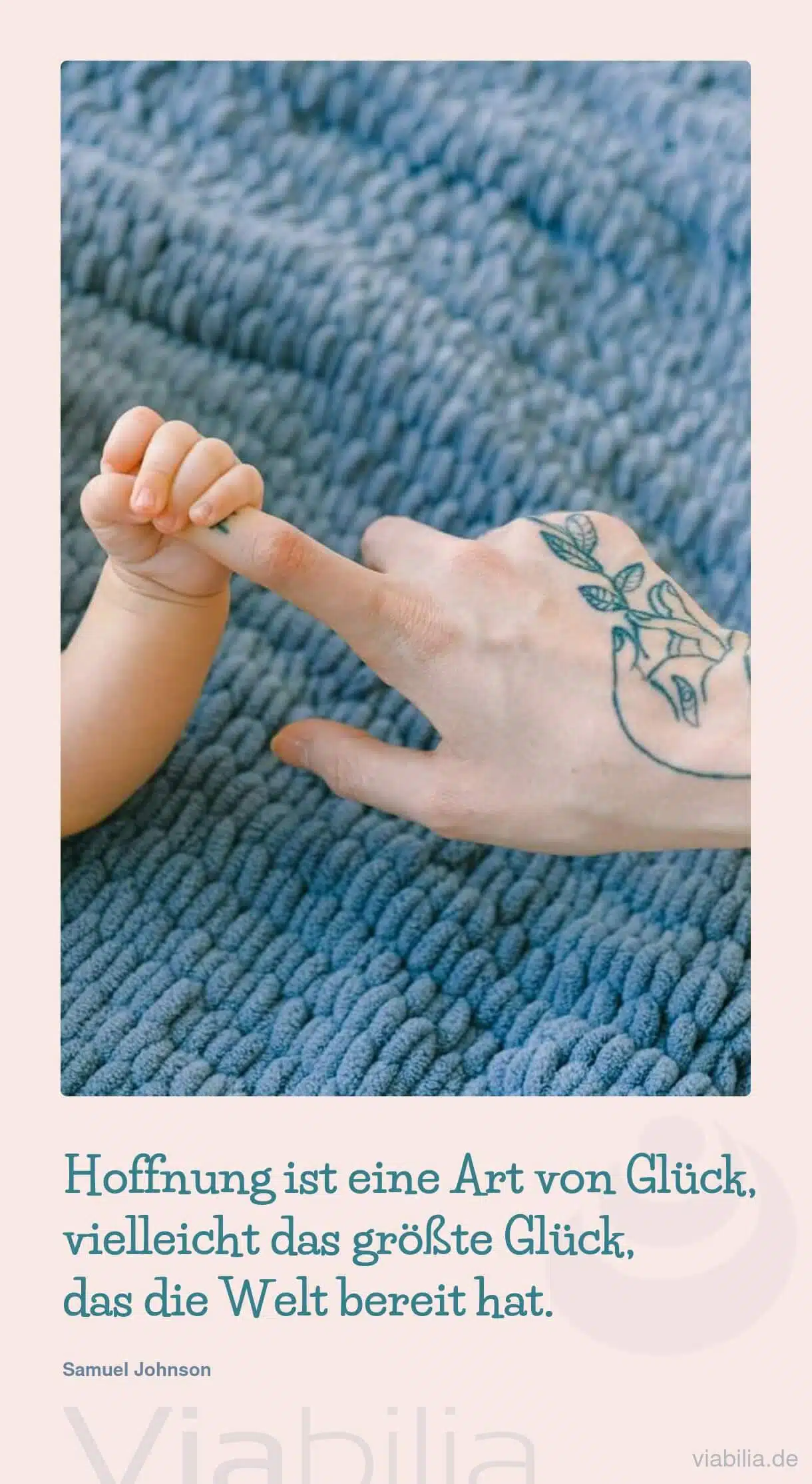 Spruch: Glück ist eine Art von Hoffnung Spruch: Glück ist eine Art von Hoffnung