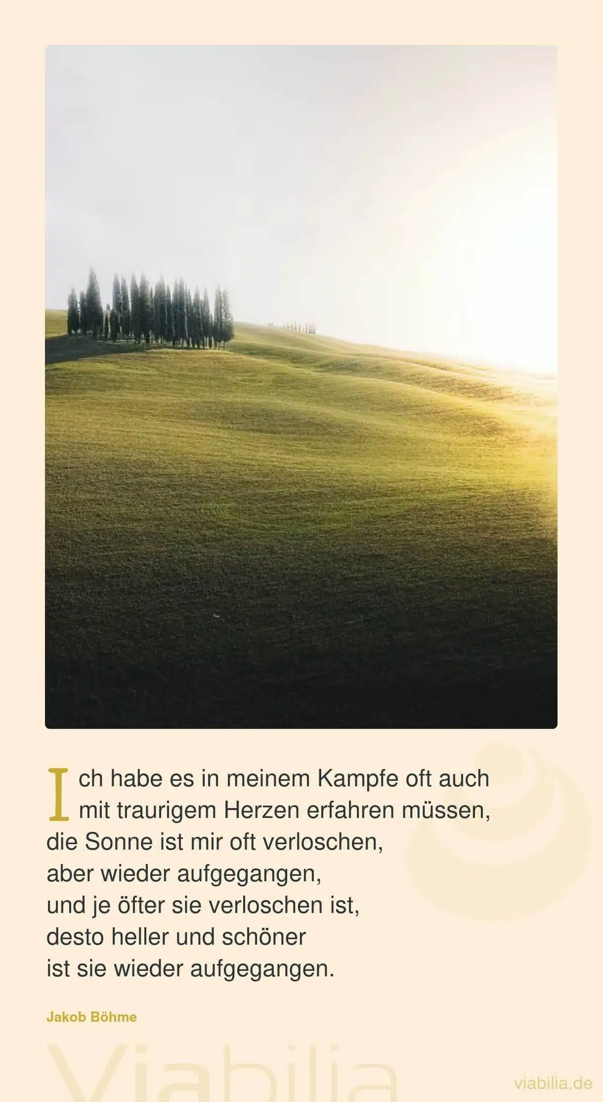 Spruch über die Herausforderung, wenn die Sonne erlischt Spruch über die Herausforderung, wenn die Sonne erlischt