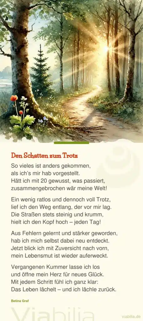 Herbstgedicht: Herbstzeit - Pilzzeit Sprüche der Hoffnung und Zuversicht
