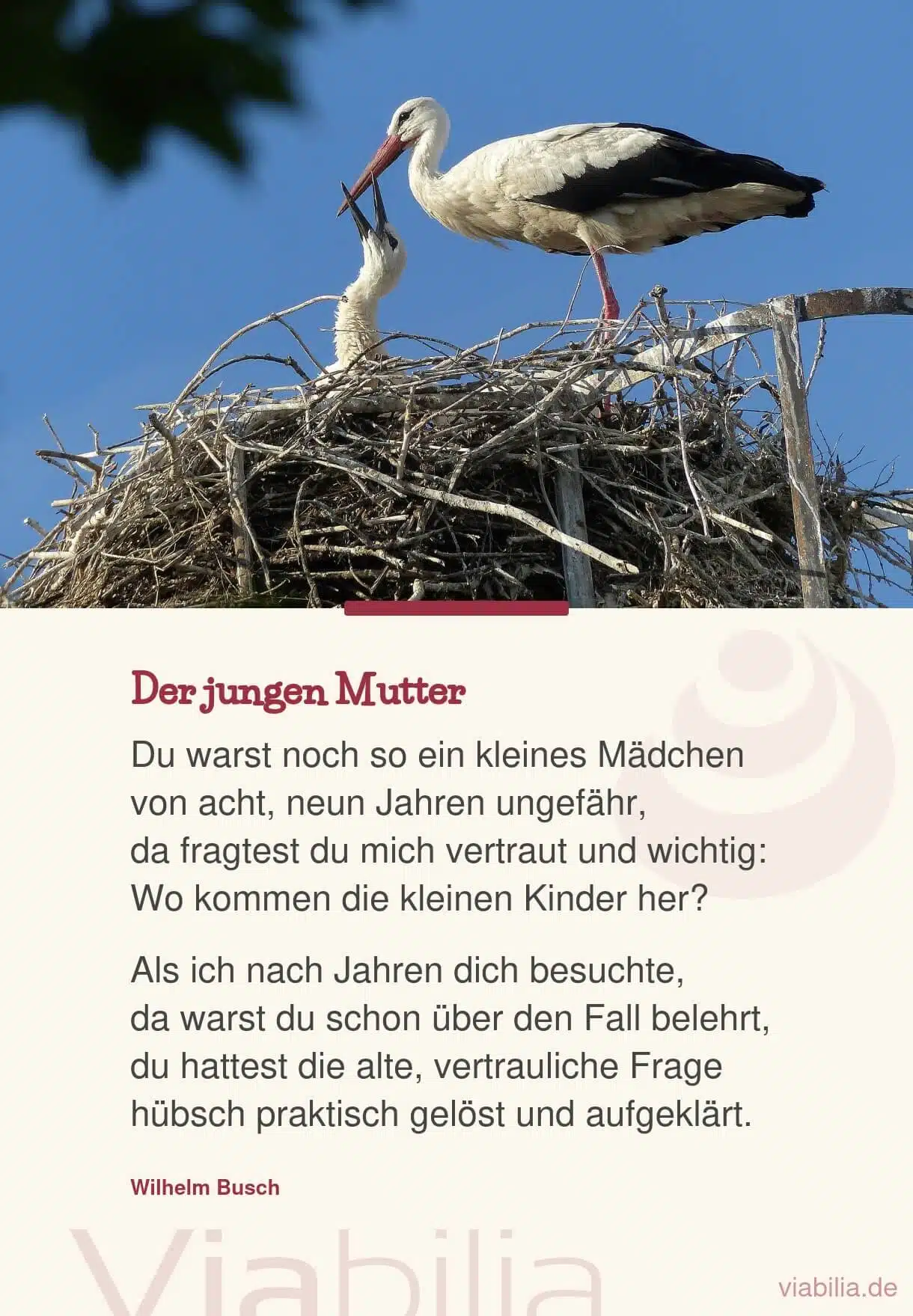 Spruch als man selber noch Kind war