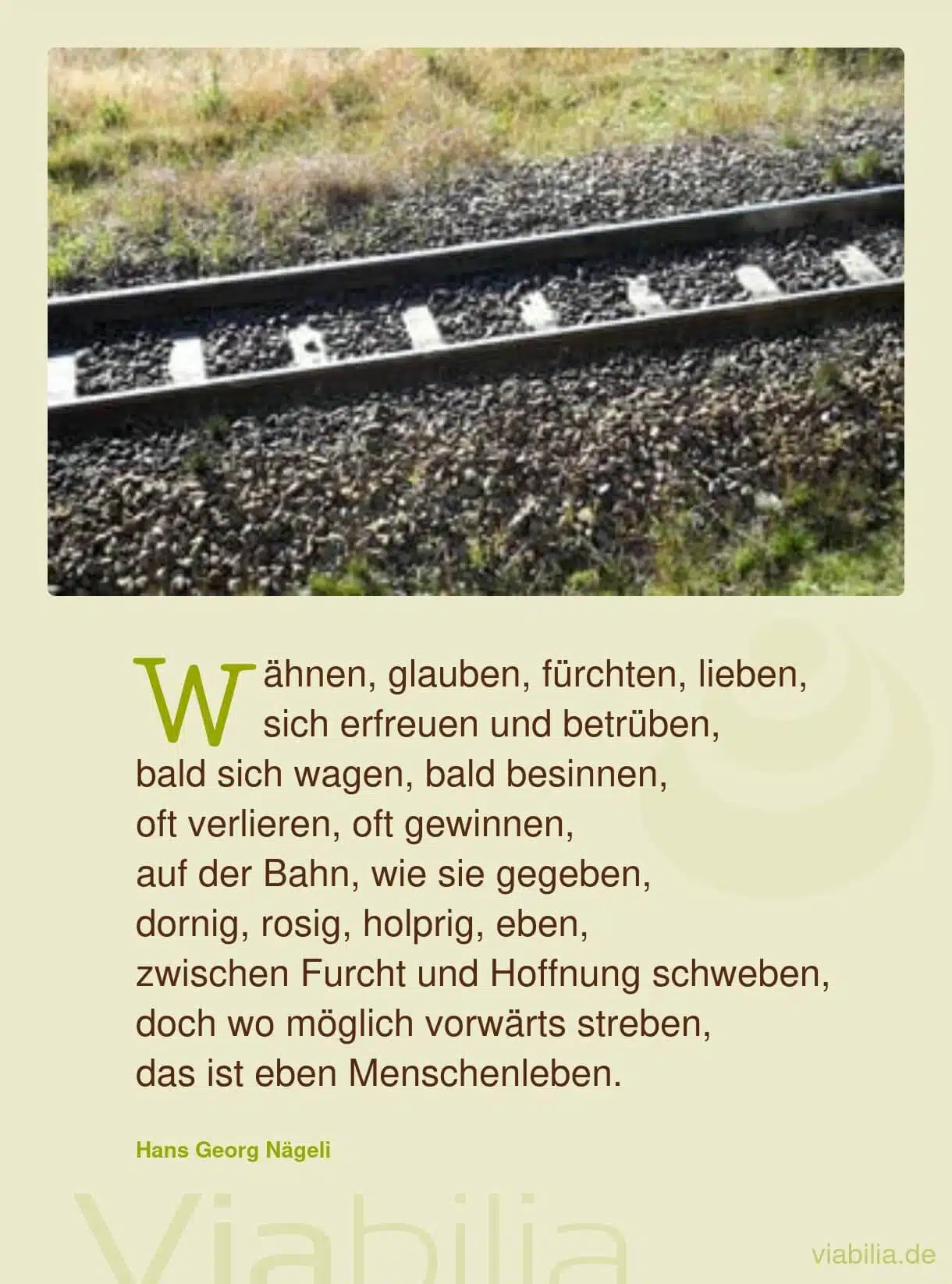 Froher Spruch über die Lebenskunst: Fürchten, wagen, ... Froher Spruch über die Lebenskunst: Fürchten, wagen, ...