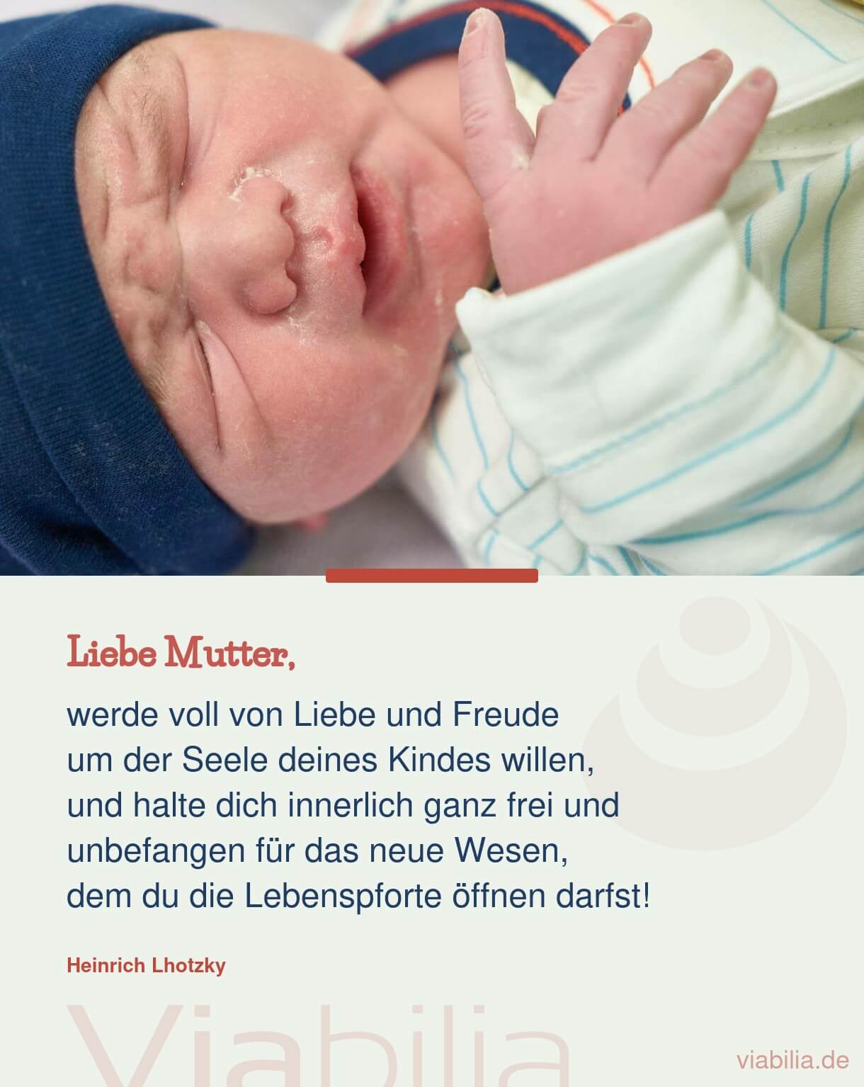 Spruch liebe Mutter, über die Seele des Kindes