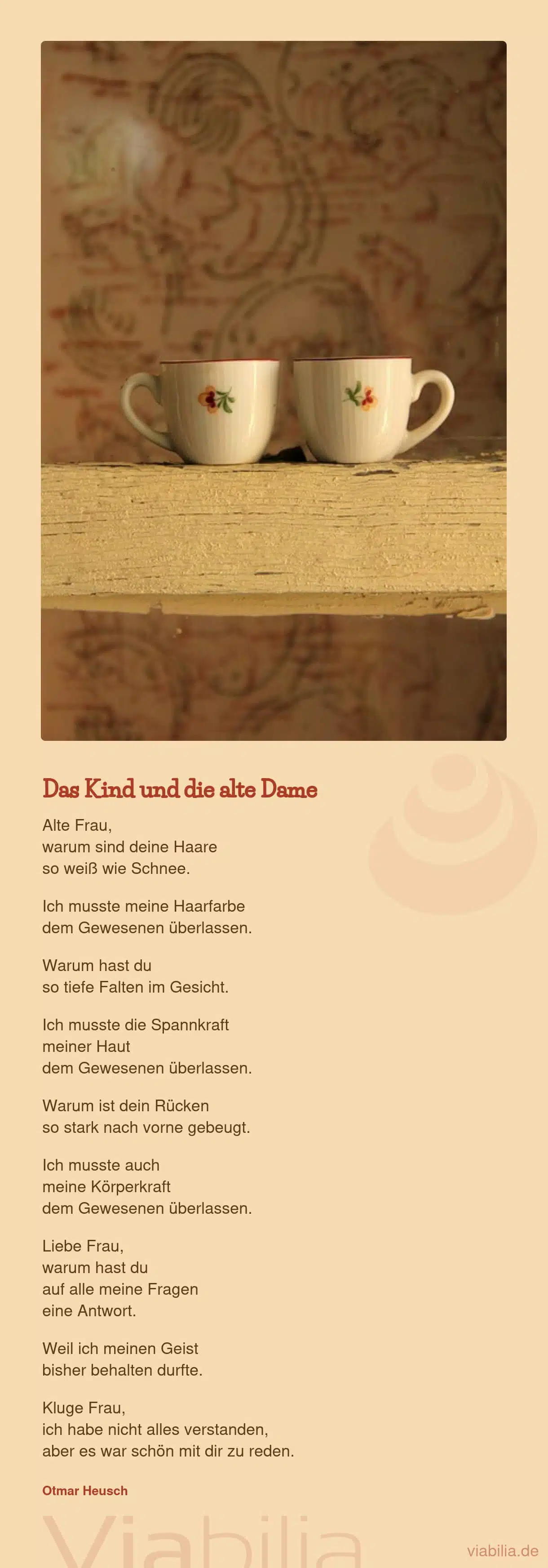 Aufmunternde Sprüche über das Älterwerden + schöne Bilder