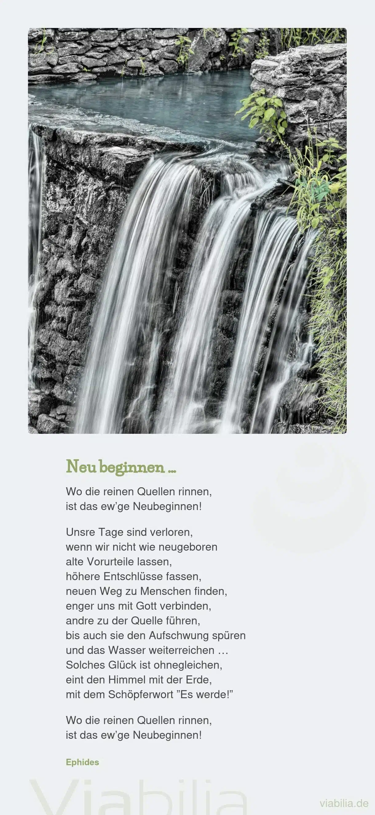 Spruch neu beginnen Spruch neu beginnen