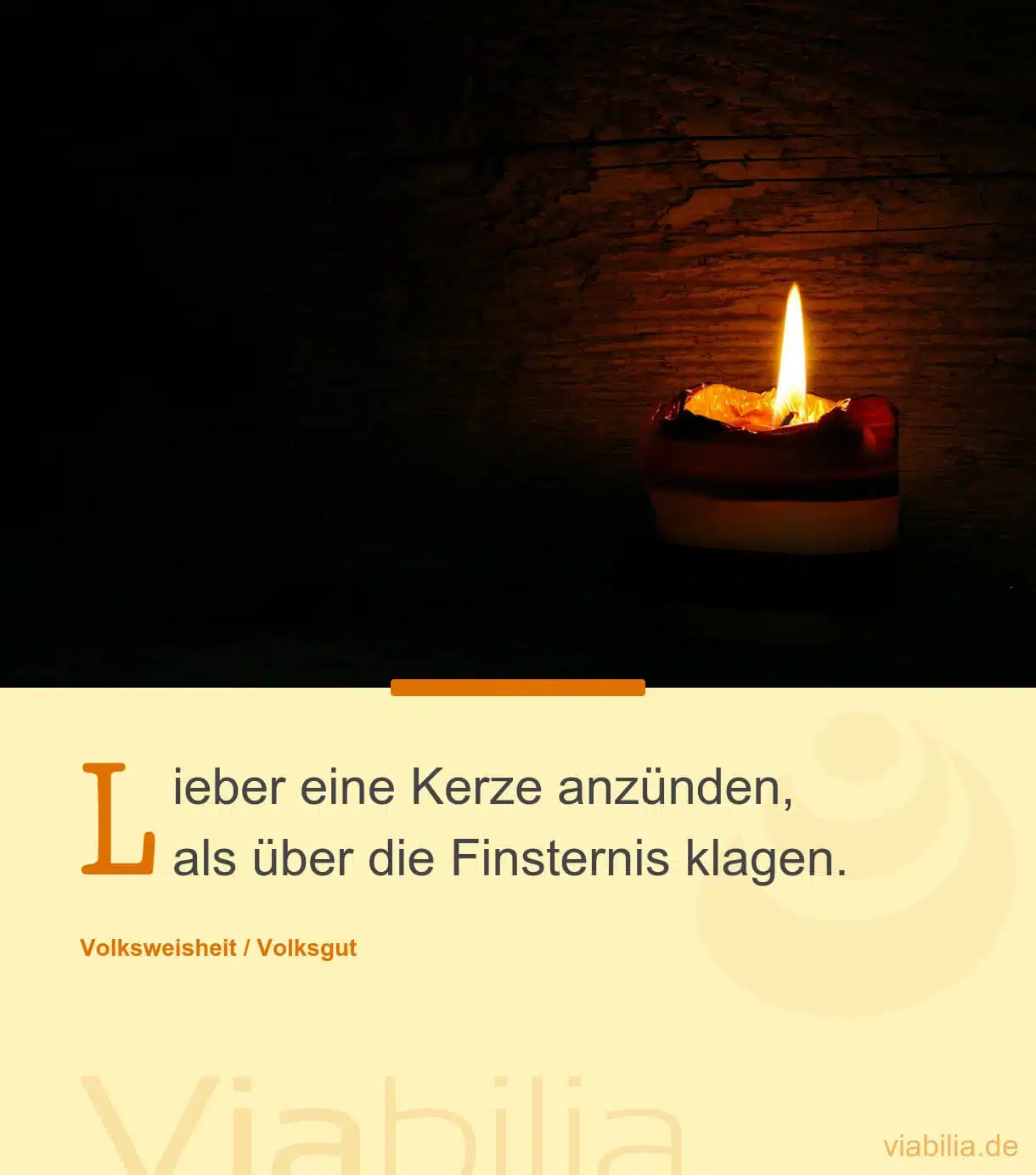 Optimistischer Spruch über das Tun Optimistischer Spruch über das Tun