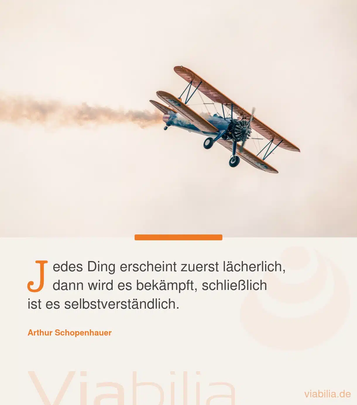 Spruch von Schopenhauer über neue Dinge