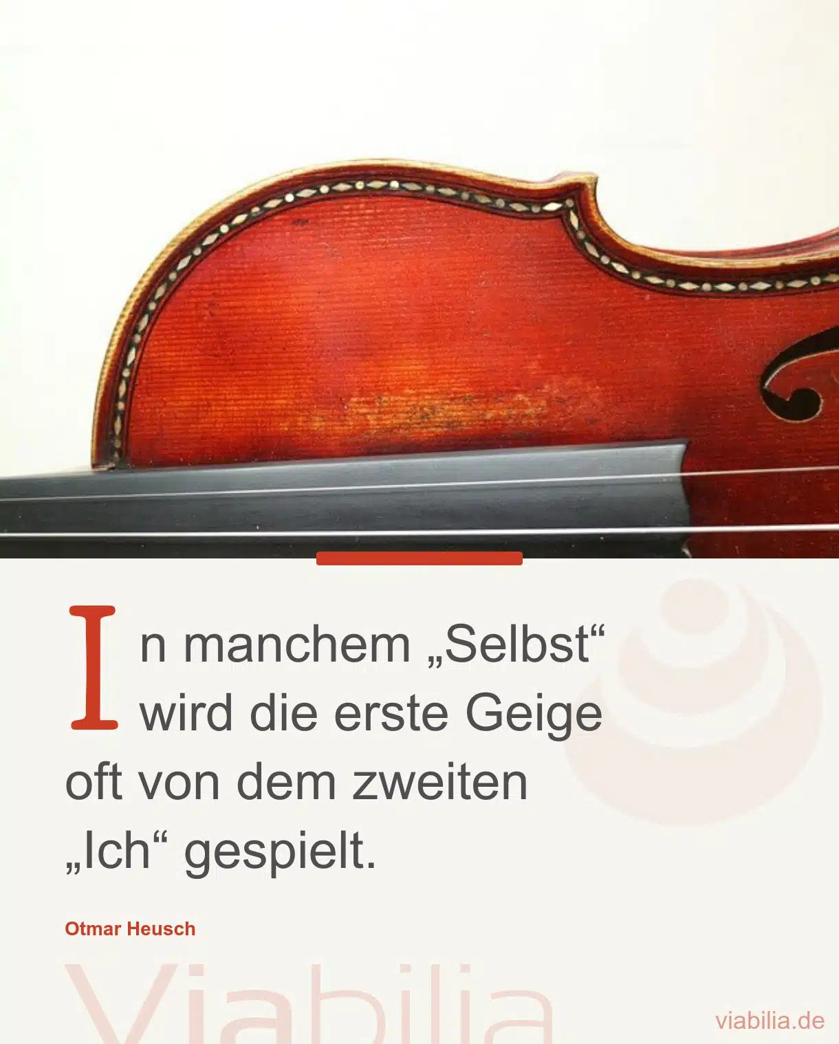 Spruch über das Selbst