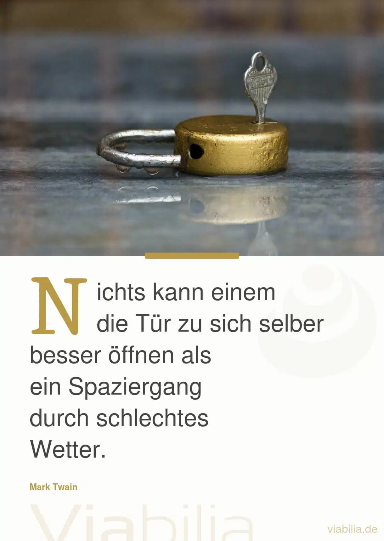 Spruch über Selbsterkenntnis und Charakter