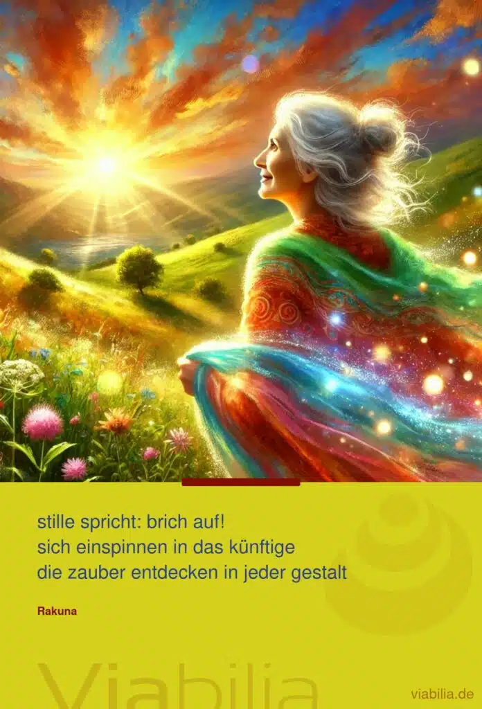 Rakuna Spruch über die Stille