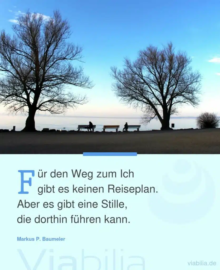 Markus Baumeler Spruch: Weg zum Ich