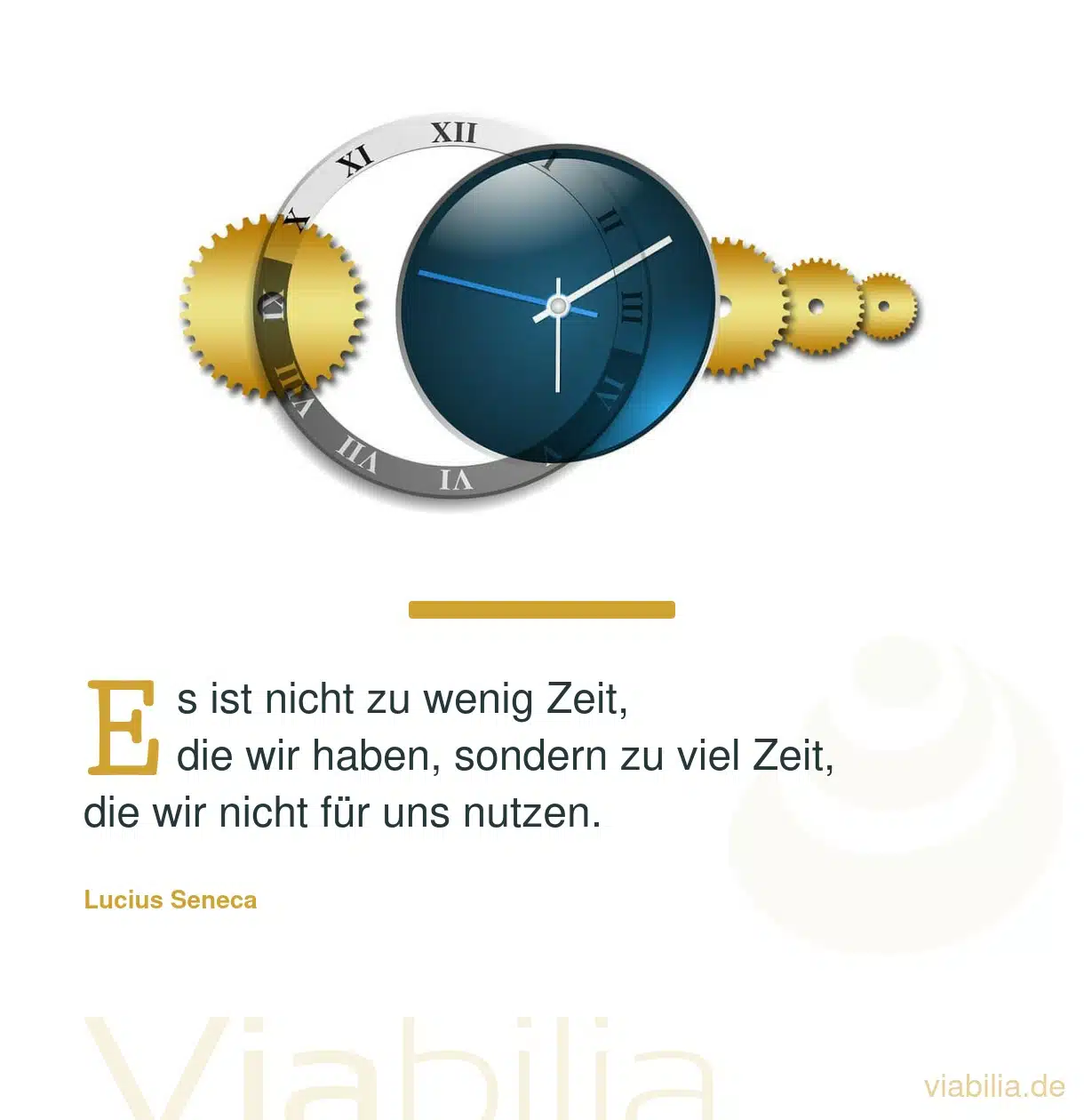 Betrachtungen über die Zeit + schöne Sprüche mit Bild