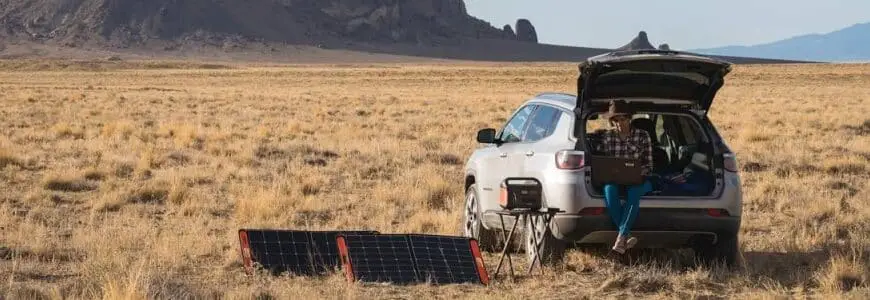 Solarstrom mobil in der Wüste nutzen