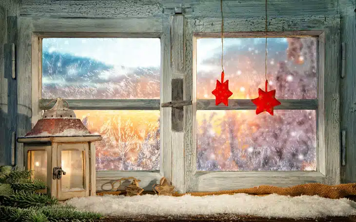 Weihnachtliches Fenster Weihnachtliches Fenster