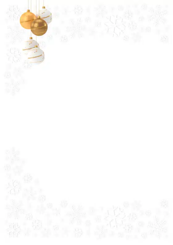 Romantisches Weihnachtsbriefpapier, Briefpapier-ID: 4647 Romantisches Weihnachtsbriefpapier