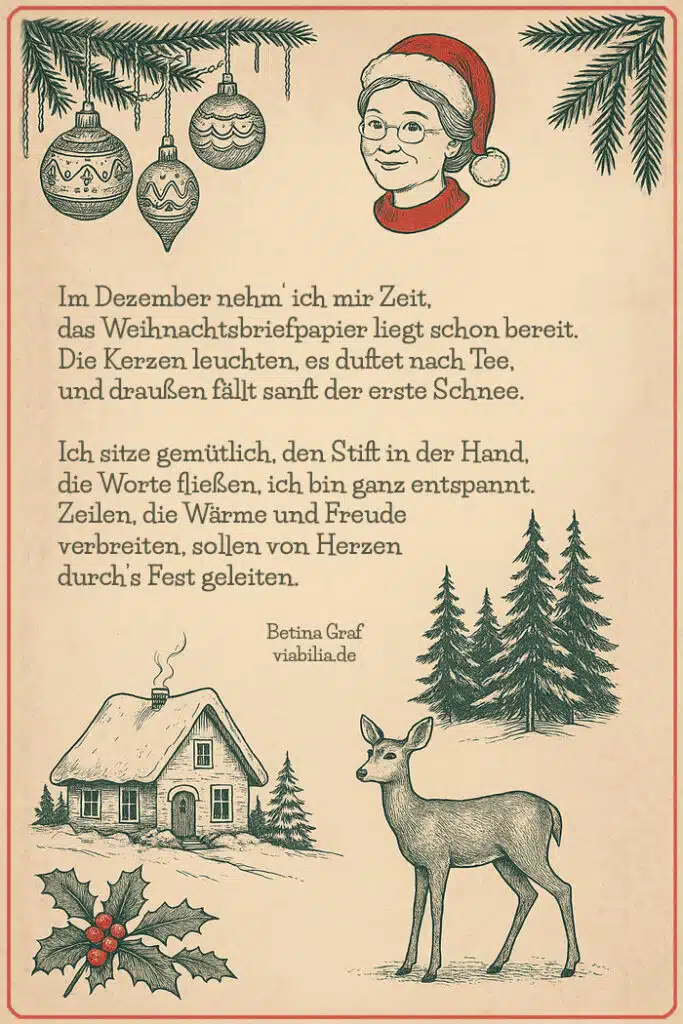 Kostenloses Weihnachtsbriefpapier zum Ausdrucken als PDF Kostenloses Weihnachtsbriefpapier zum Ausdrucken als PDF