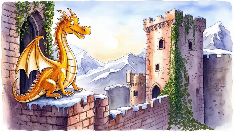 Weihnachtsgeschichte: Der Drache Arcano und die Brücke zur Freundschaft Weihnachtsgeschichte: Der Drache Arcano und die Brücke zur Freundschaft