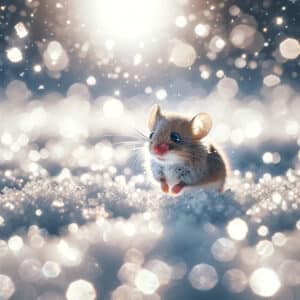 Weihnachtsgeschichte bzw. Märchen: die kleine Maus, die einfach stehen blieb