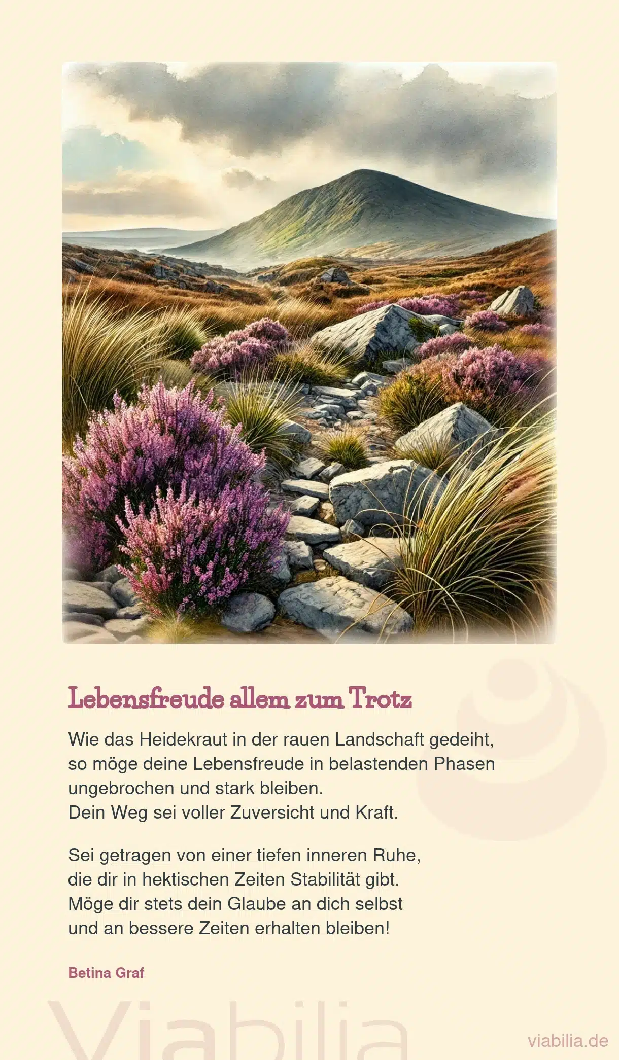 Irische Segenswünsche: Lebensfreude allem zum Trotz Irische Segenswünsche: Lebensfreude allem zum Trotz