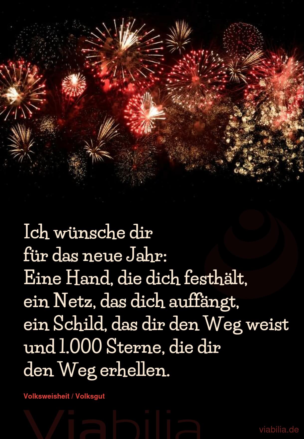 Wünsche zum neuen Jahr: 1000 Sterne